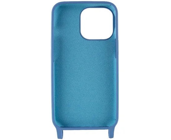 Чехол TPU two straps California для Apple iPhone 12 Pro / 12 (6.1") Синий / Cosmos blue
