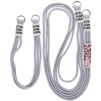 Чехол TPU two straps California для Apple iPhone 12 Pro / 12 (6.1") Серый / Stone