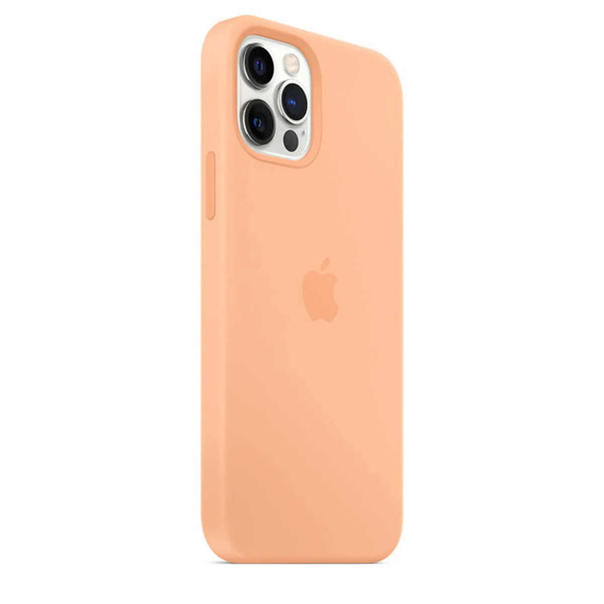 Чехол Silicone Case Full Protective (AA) для Apple iPhone 12 Pro / 12 (6.1") Оранжевый / Cantaloupe