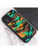 Чехол TPU+PC Army Collection для Apple iPhone 12 (6.1") Коричневый