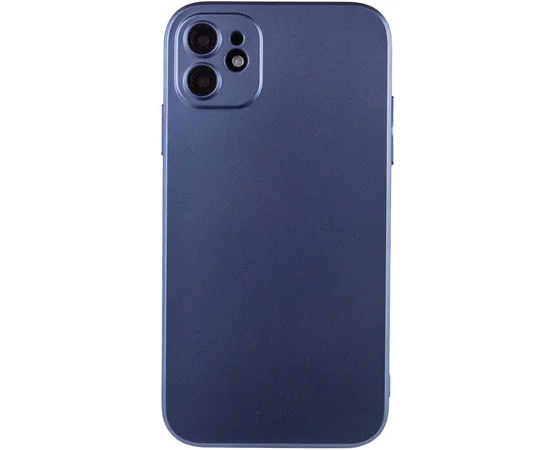 Чехол ультратонкий TPU Serene для Apple iPhone 12 (6.1") Blue