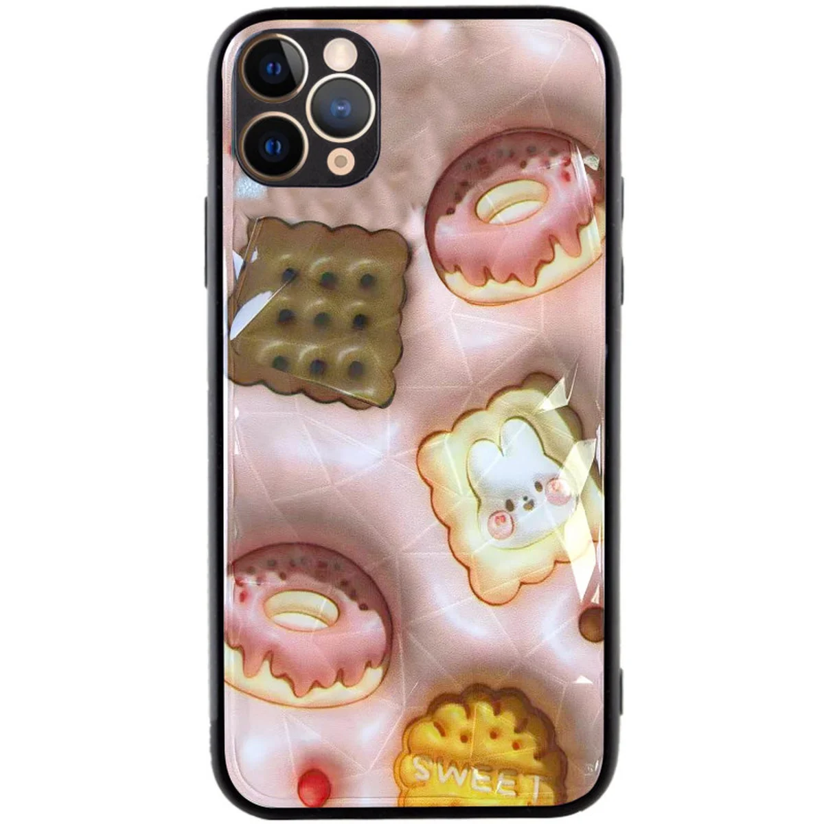 TPU+PC чехол Prisma Fluffie для Apple iPhone 12 Pro (6.1") Sweet