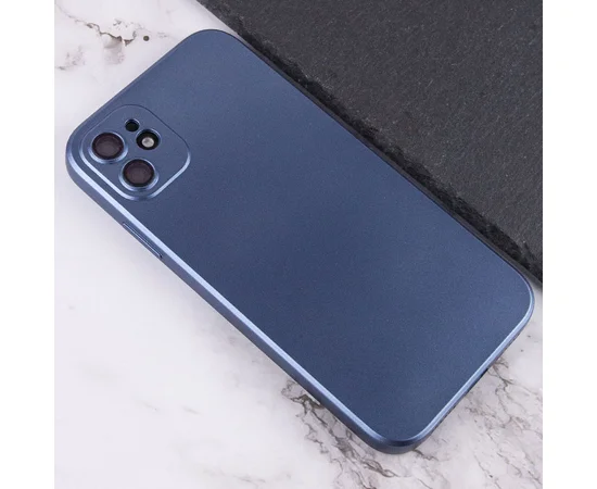 Чехол ультратонкий TPU Serene для Apple iPhone 12 (6.1") Blue
