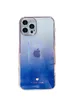TPU+Glass чехол Aurora Classic для Apple iPhone 12 Pro / 12 (6.1") Синий