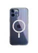 TPU+Glass чехол Aurora with Magsafe для Apple iPhone 12 Pro / 12 (6.1") Прозрачный