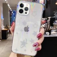 TPU + Glass чохол Aurora Space для Apple iPhone 12 Pro / 12 (6.1 ") Зірки