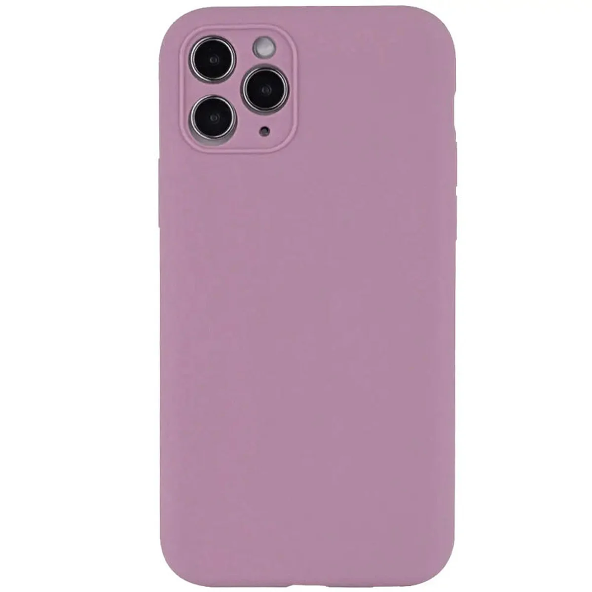 Чехол Silicone Case Lakshmi Square Full Camera для Apple iPhone 12 (6.1") Лиловый / Lilac Pride