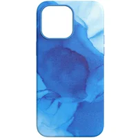 Кожаный чехол Figura Series Case with MagSafe для Apple iPhone 12 Pro / 12 (6.1") Blue