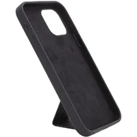 Чохол Silicone Case Hand Holder для Apple iPhone 12 Pro / 12 (6.1 ") Чорний / Black