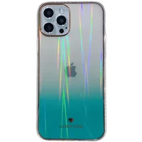 TPU+Glass чехол Aurora Classic для Apple iPhone 12 Pro / 12 (6.1") Зеленый