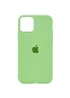 Чехол Silicone Case Full Protective (AA) для Apple iPhone 12 Pro / 12 (6.1") Мятный / Mint