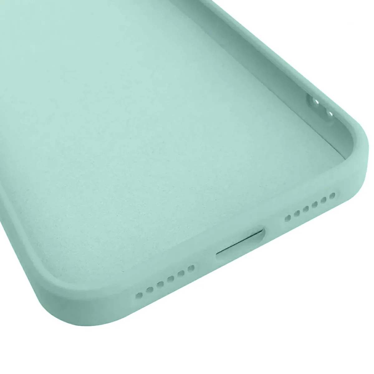 Чехол TPU Candy Ring Full Camera для Apple iPhone 12 Pro (6.1") Бирюзовый / Ice Blue