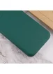 Силіконовий чохол Candy Full Camera для Apple iPhone 12 Pro (6.1 ") Зелений / Forest green