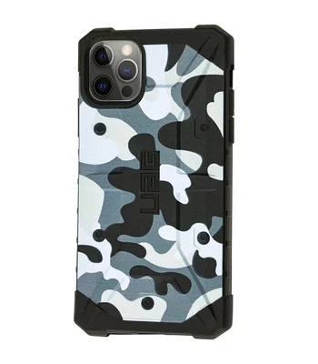 Ударопрочный чехол UAG Pathfinder камуфляж для Apple iPhone 12 Pro / 12 (6.1") Белый