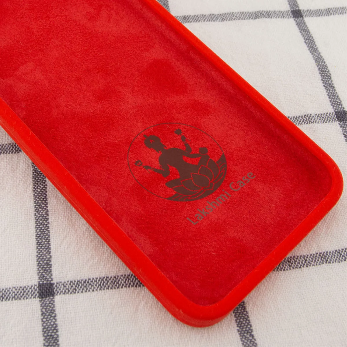 Чохол Silicone Case Lakshmi Square Full Camera для Apple iPhone 12 (6.1") Червоний / Red