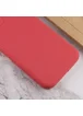 Силиконовый чехол Candy Full Camera для Apple iPhone 12 (6.1") Красный / Camellia