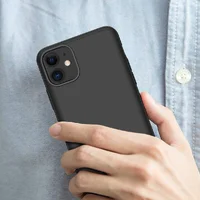 Пластикова накладка GKK LikGus 360 градусів (opp) для Apple iPhone 12 (6.1 ") Чорний