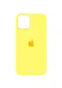 Чехол Silicone Case Full Protective (AA) для Apple iPhone 12 Pro / 12 (6.1") Желтый / Yellow