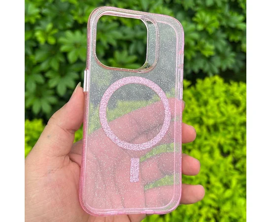 Чехол TPU Radiance with MagSafe для Apple iPhone 12 Pro / 12 (6.1") Pink