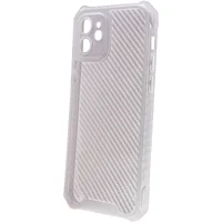 Чехол TPU Ease Carbon color series для Apple iPhone 12 (6.1") Матовый / Прозрачный