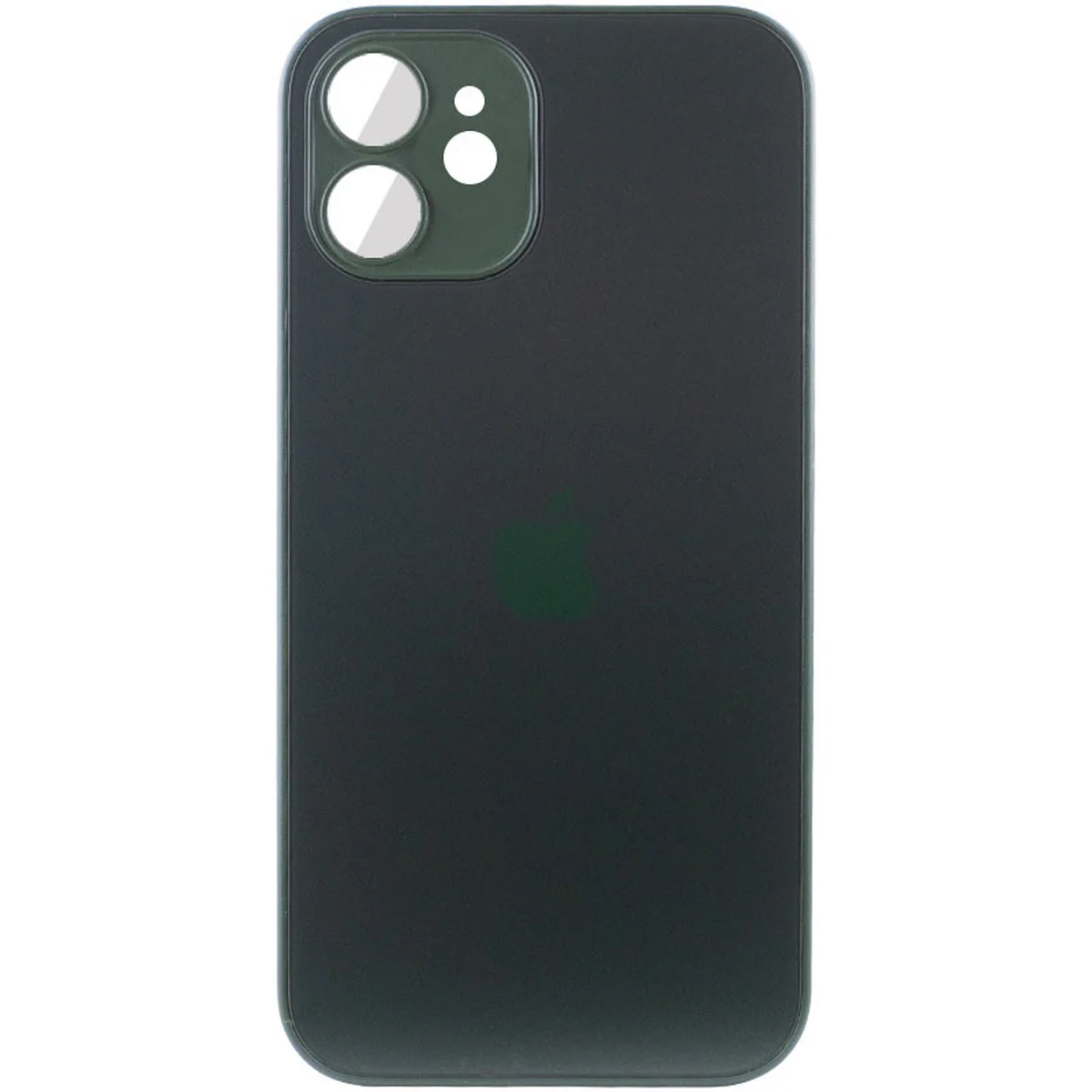 Чехол TPU+Glass Sapphire matte case для Apple iPhone 12 (6.1") Cangling Green