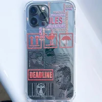 Чехол TPU Crossbody Street Style для Apple iPhone 12 Pro / 12 (6.1") Kenedy / Красный