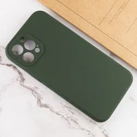 Чехол Silicone Case Lakshmi Square Full Camera для Apple iPhone 12 Pro (6.1") Зеленый / Cyprus Green