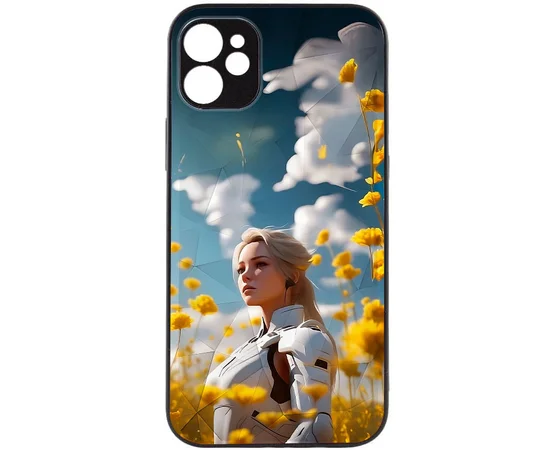 TPU+PC чехол Prisma Ladies Full Camera для Apple iPhone 12 (6.1") Anime