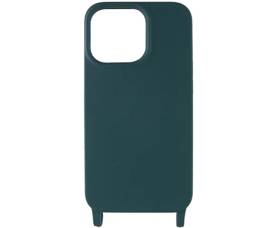 Чохол TPU two straps California для Apple iPhone 12 Pro / 12 (6.1") Зелений / Forest green