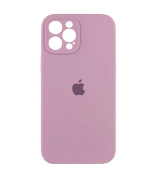 Чехол Silicone Case Full Camera Protective (AA) для Apple iPhone 12 Pro (6.1") Лиловый / Lilac Pride