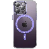 Чехол TPU+PC Colorful with MagSafe для Apple iPhone 12 Pro (6.1") Purple