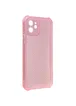 Чехол TPU Ease Carbon color series для Apple iPhone 12 (6.1") Розовый / Прозрачный