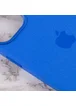 Чехол Silicone case (AAA) full with Magsafe and Animation для Apple iPhone 12 Pro / 12 (6.1") Синий / Capri Blue