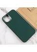 TPU чохол Bonbon Metal Style для Apple iPhone 12 Pro / 12 (6.1") Зелений / Pine green