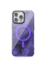 Чехол TPU Shiny Mountain (MagFit) для Apple iPhone 12 Pro / 12 (6.1") Purple