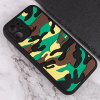 Чохол TPU+PC Army Collection для Apple iPhone 12 (6.1") Зелений