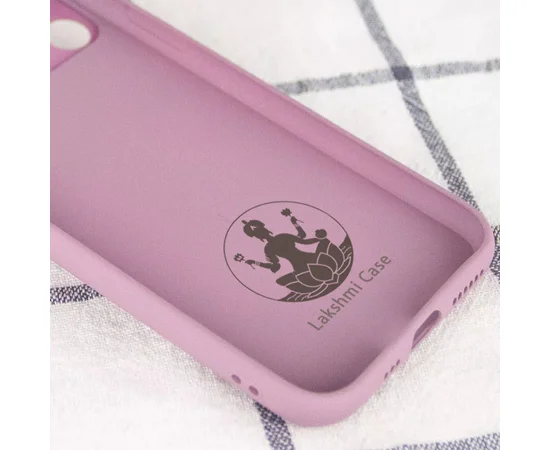 Чехол Silicone Case Lakshmi Square Full Camera для Apple iPhone 12 (6.1") Лиловый / Lilac Pride