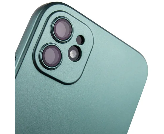 Чехол ультратонкий TPU Serene для Apple iPhone 12 (6.1") Green