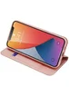 Чехол-книжка Dux Ducis с карманом для визиток для Apple iPhone 12 Pro (6.1") Rose Gold