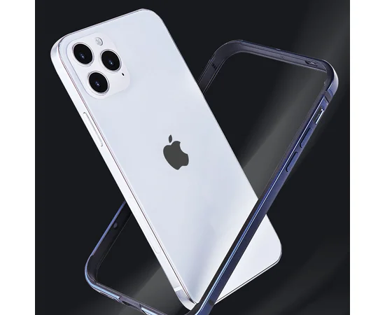 Metal+PC Бампер G-Case The Grand Series для Apple iPhone 12 Pro / 12 (6.1") Синий