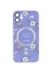 TPU+PC чехол Secret Garden with MagSafe для Apple iPhone 12 (6.1") Lilac