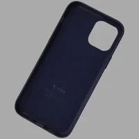 Кожаный чехол K-Doo Noble Collection для Apple iPhone 12 Pro / 12 (6.1") Темно-синий