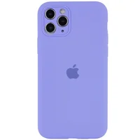 Чохол Silicone Case Full Camera Protective (AA) для Apple iPhone 12 Pro (6.1") Бузковий / Dasheen / PVH