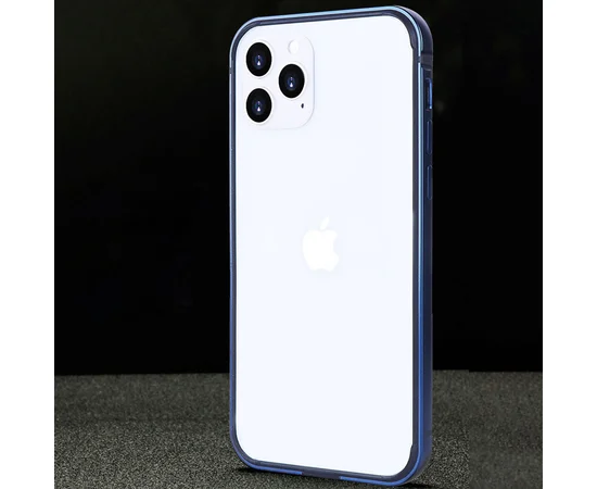 Metal+PC Бампер G-Case The Grand Series для Apple iPhone 12 Pro / 12 (6.1") Синий