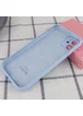 Чохол Silicone Case Full Camera Protective (AA) для Apple iPhone 12 (6.1 ") Блакитний / Lilac Blue