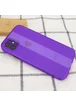 Чехол TPU Glossy Line Full Camera для Apple iPhone 12 (6.1") Сиреневый