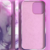 Кожаный чехол Figura Series Case with MagSafe для Apple iPhone 12 Pro / 12 (6.1") Purple