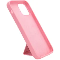 Чохол Silicone Case Hand Holder для Apple iPhone 12 Pro / 12 (6.1 ") Рожевий / Pink