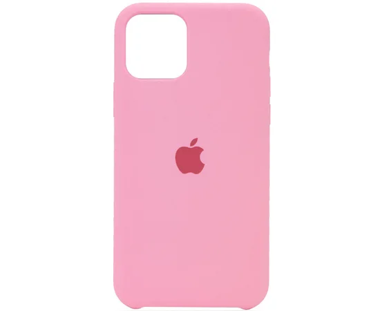 Чехол Silicone Case (AA) для Apple iPhone 12 Pro / 12 (6.1") Розовый / Pink