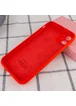 Чехол Silicone Case Full Camera Protective (AA) для Apple iPhone 12 (6.1") Красный / Red / PVH